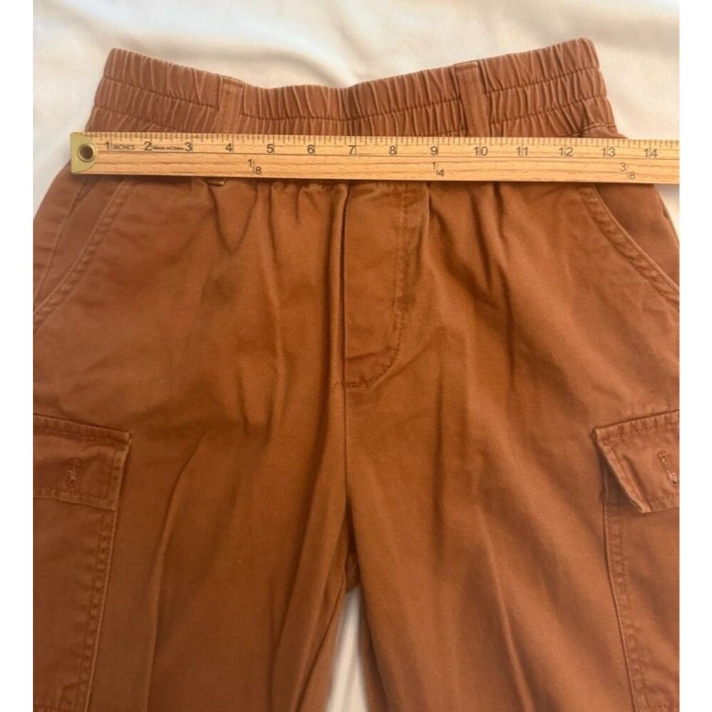 Forever 21 Brown Cargo Pants Jogger Utility Pants Size S - Picture 7 of 7